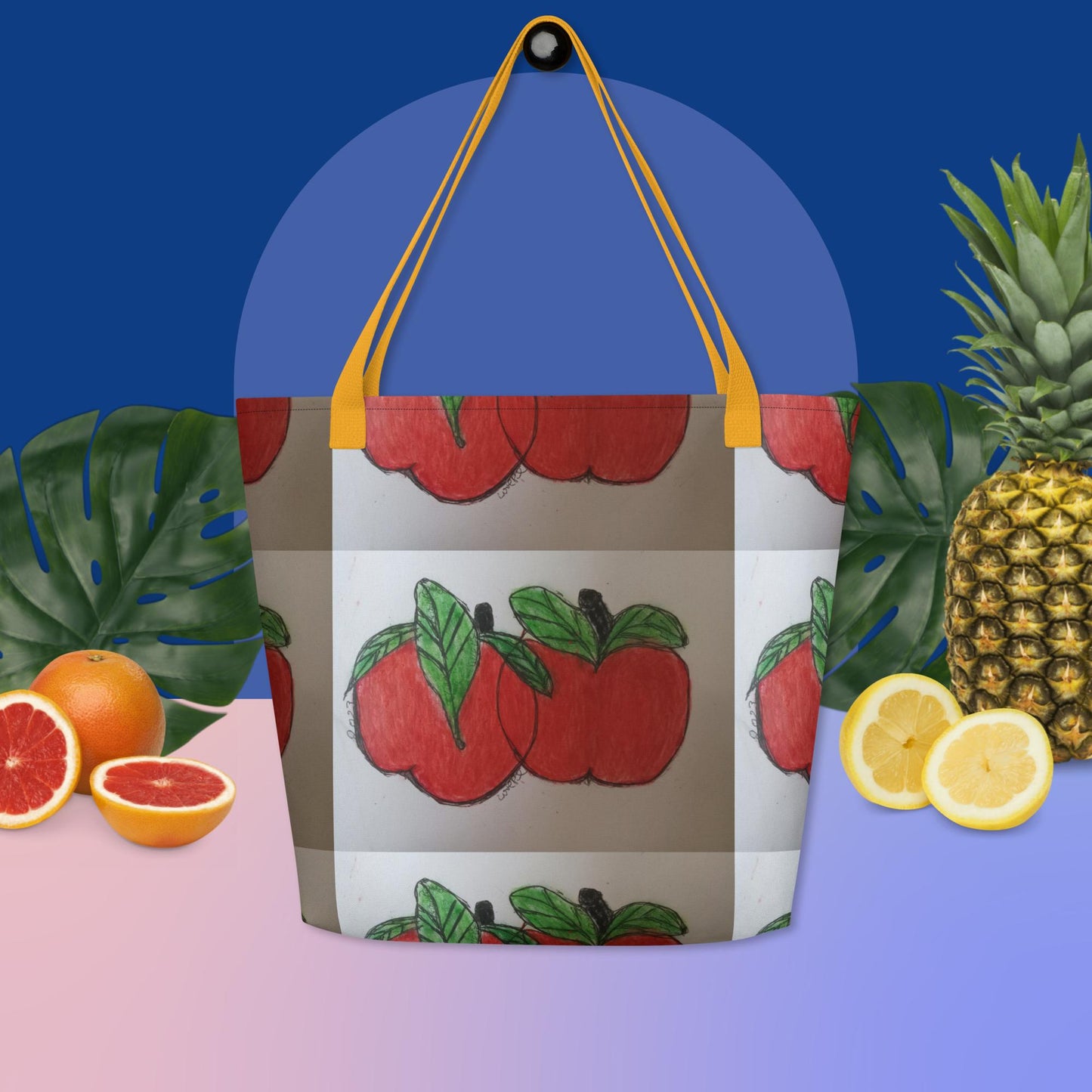 All-Over Print Large Tote Bag