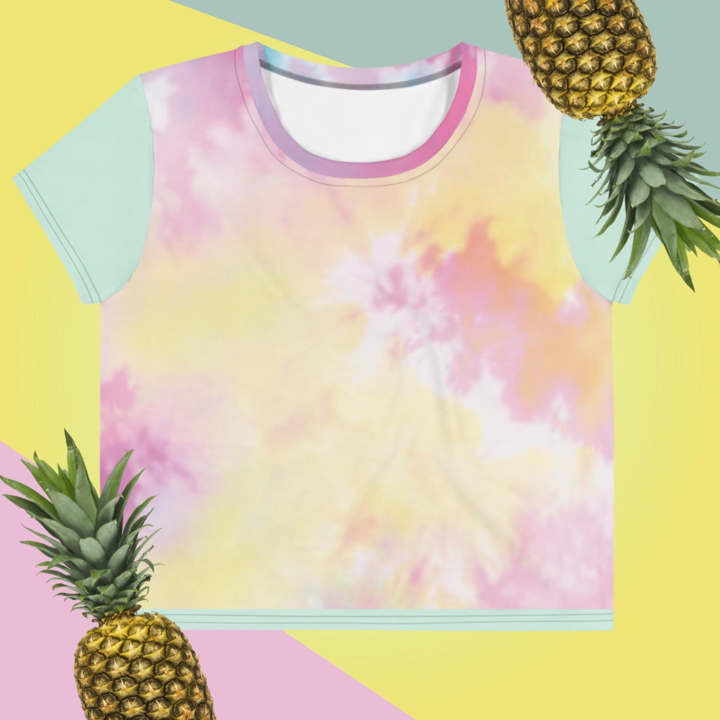 All-Over Print Crop Tee