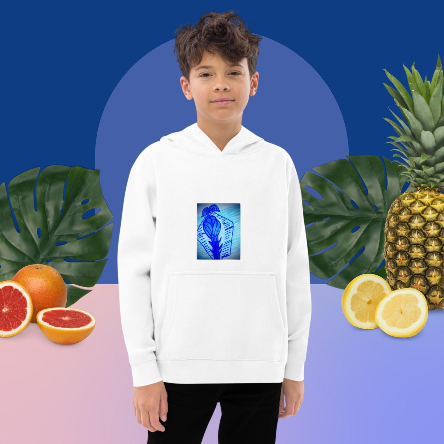 Kids fleece hoodie