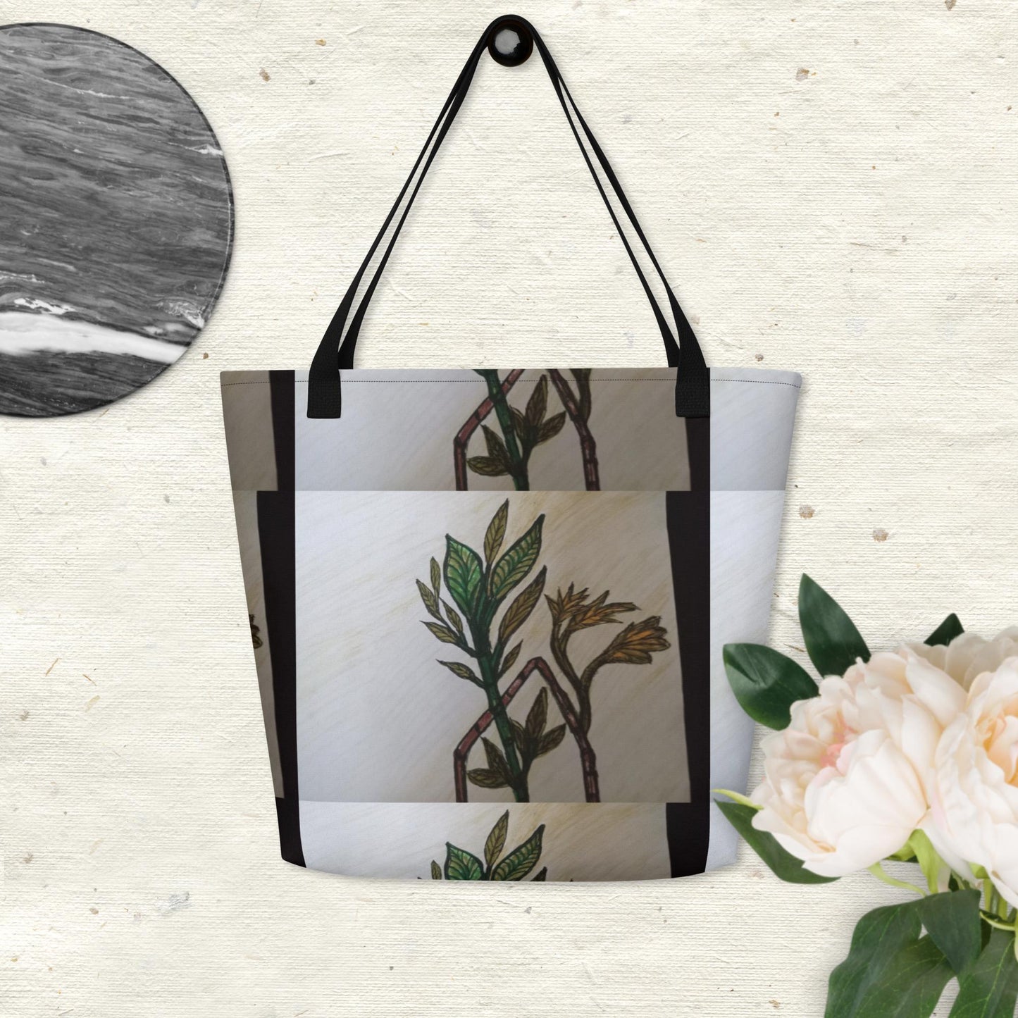 All-Over Print Large Tote Bag