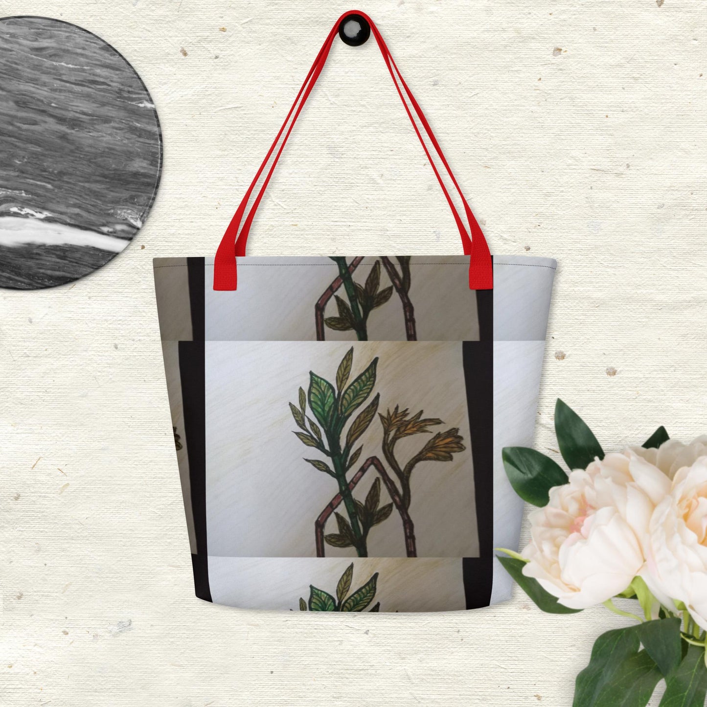 All-Over Print Large Tote Bag