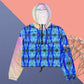 Vroue se kort windbreaker