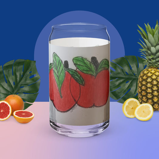Can-shaped glass