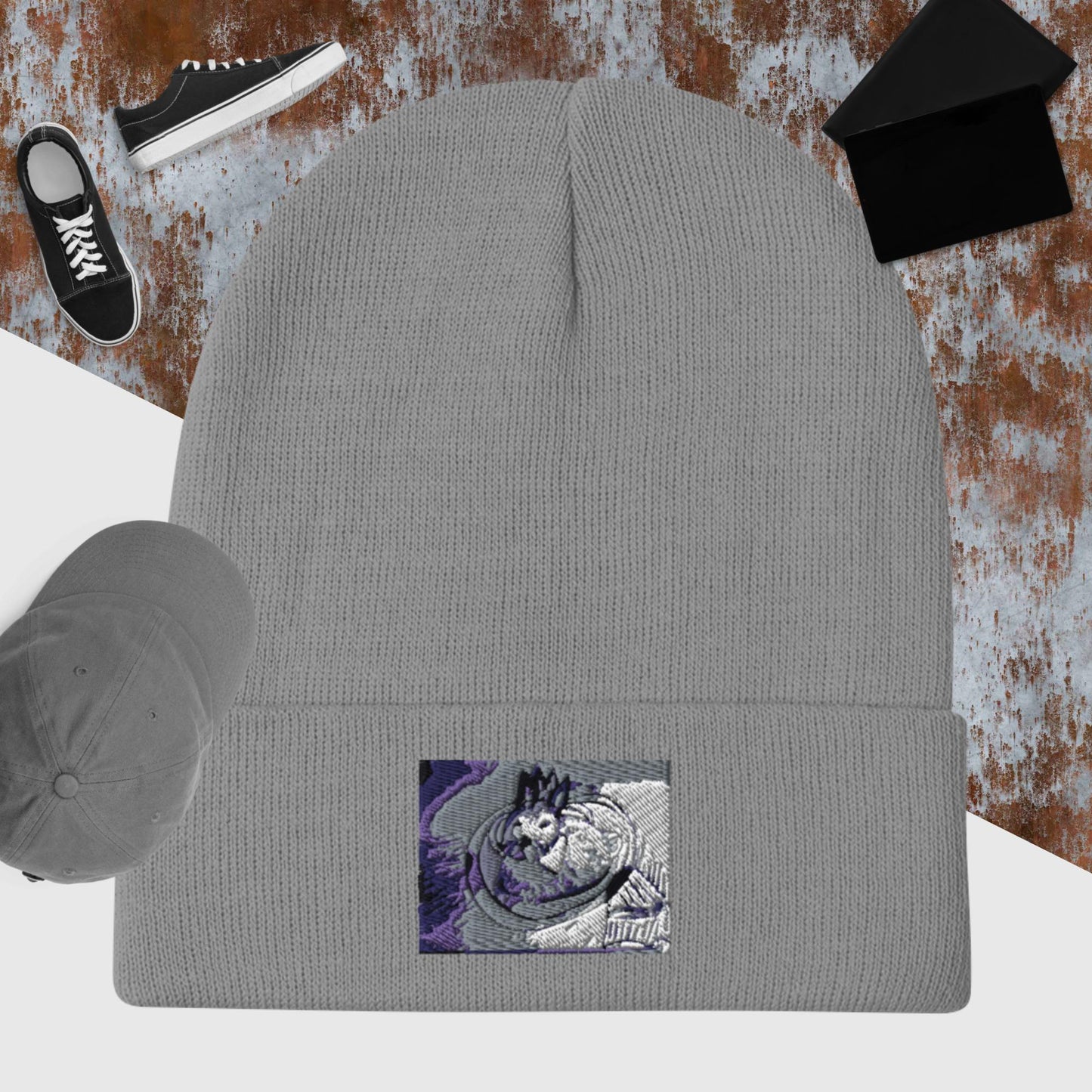 Embroidered Beanie