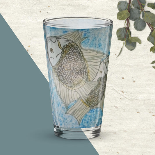 Shaker pint glass