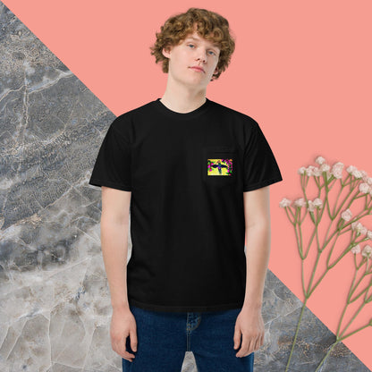 Uniseks kledingstuk-gekleurde sak-T-hemp