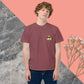 Uniseks kledingstuk-gekleurde sak-T-hemp