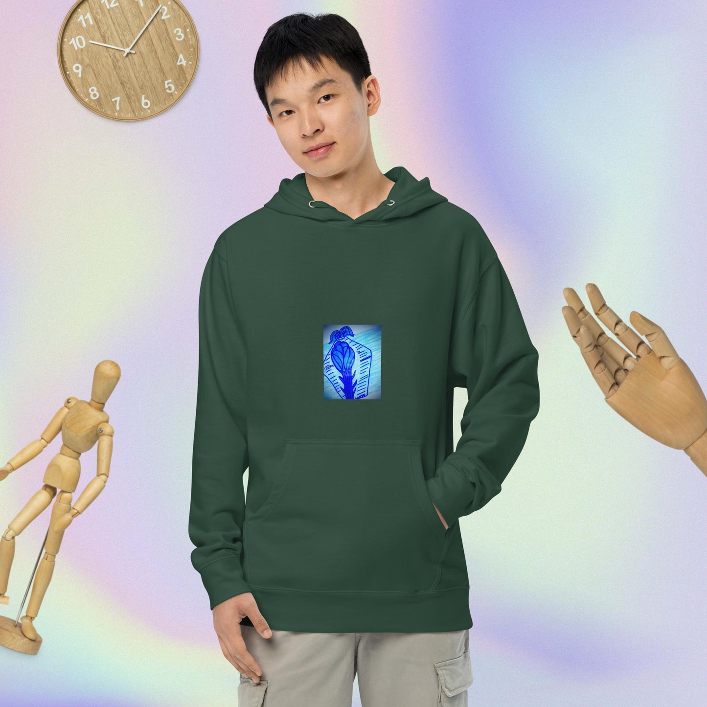 Unisex midweight hoodie