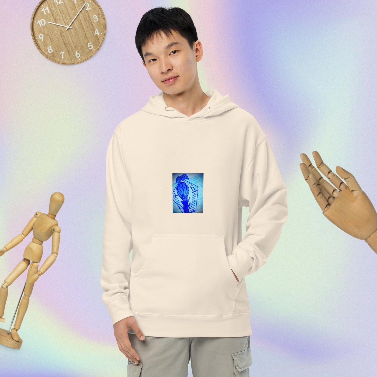 Unisex midweight hoodie