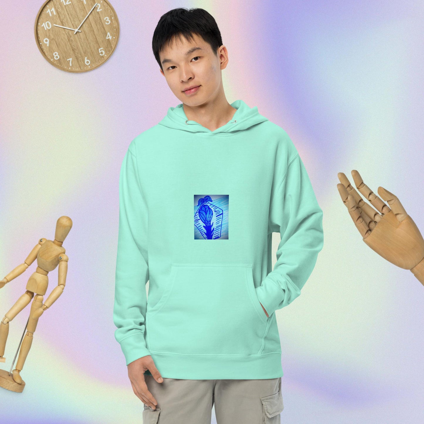 Unisex midweight hoodie