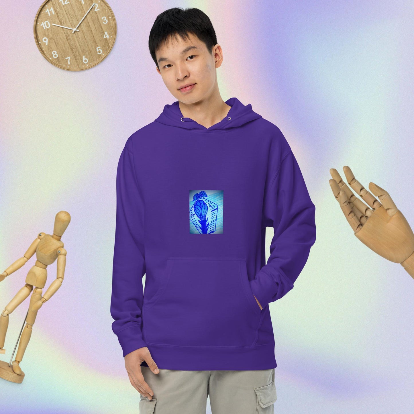 Unisex midweight hoodie