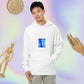 Unisex middelgewig hoodie