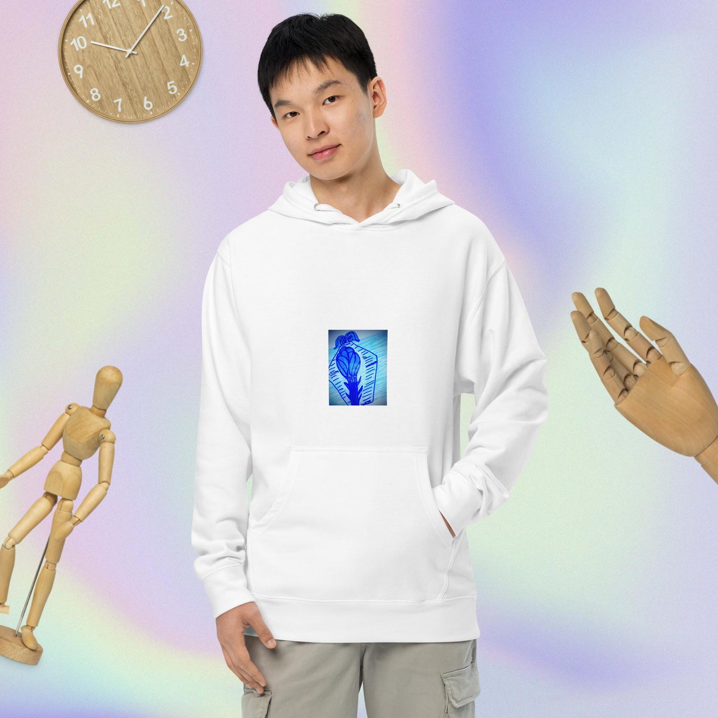Unisex midweight hoodie