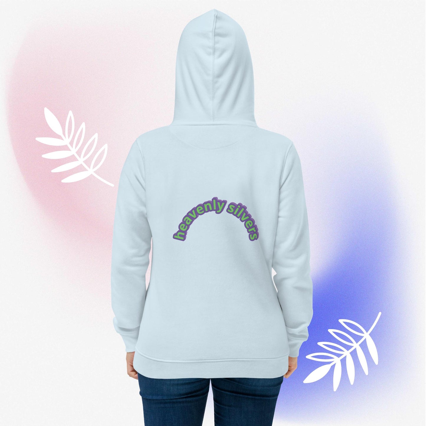 Women's eco fitted hoodie