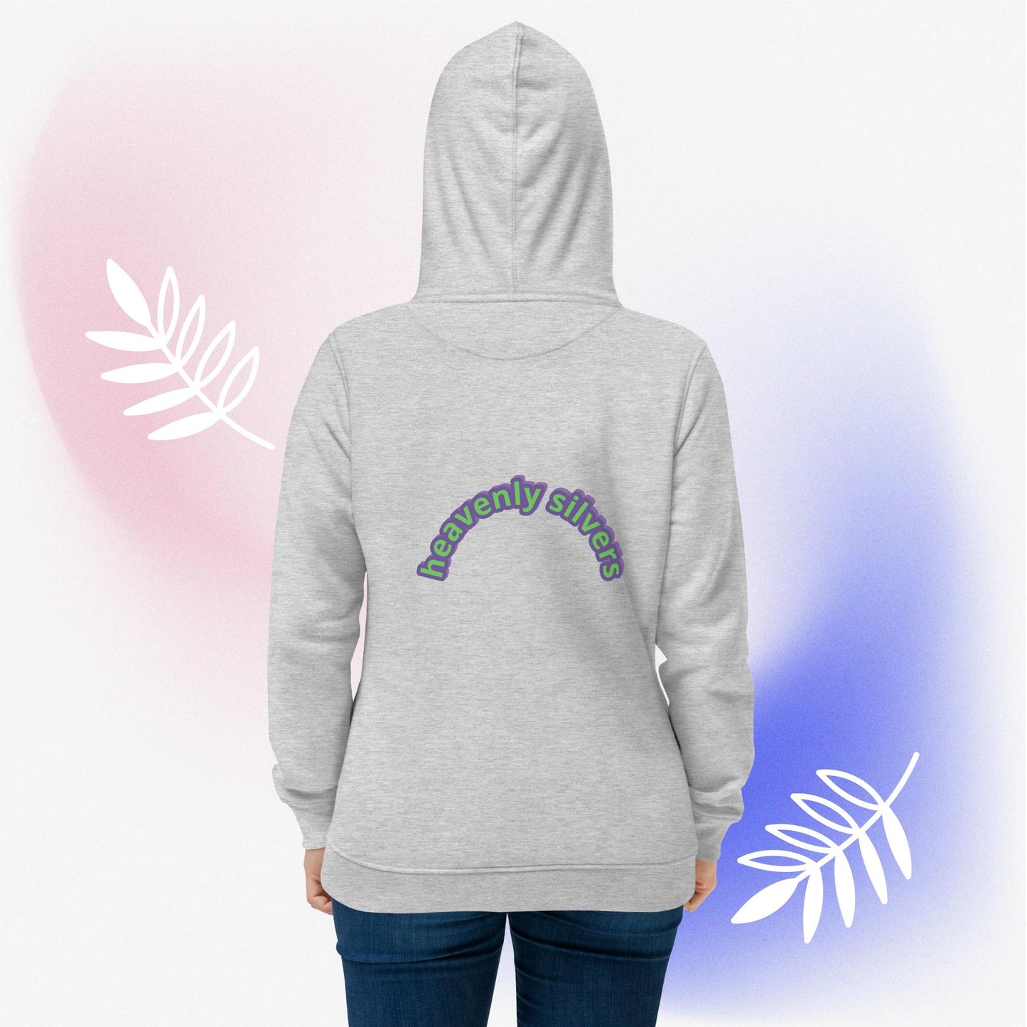 Women's eco fitted hoodie