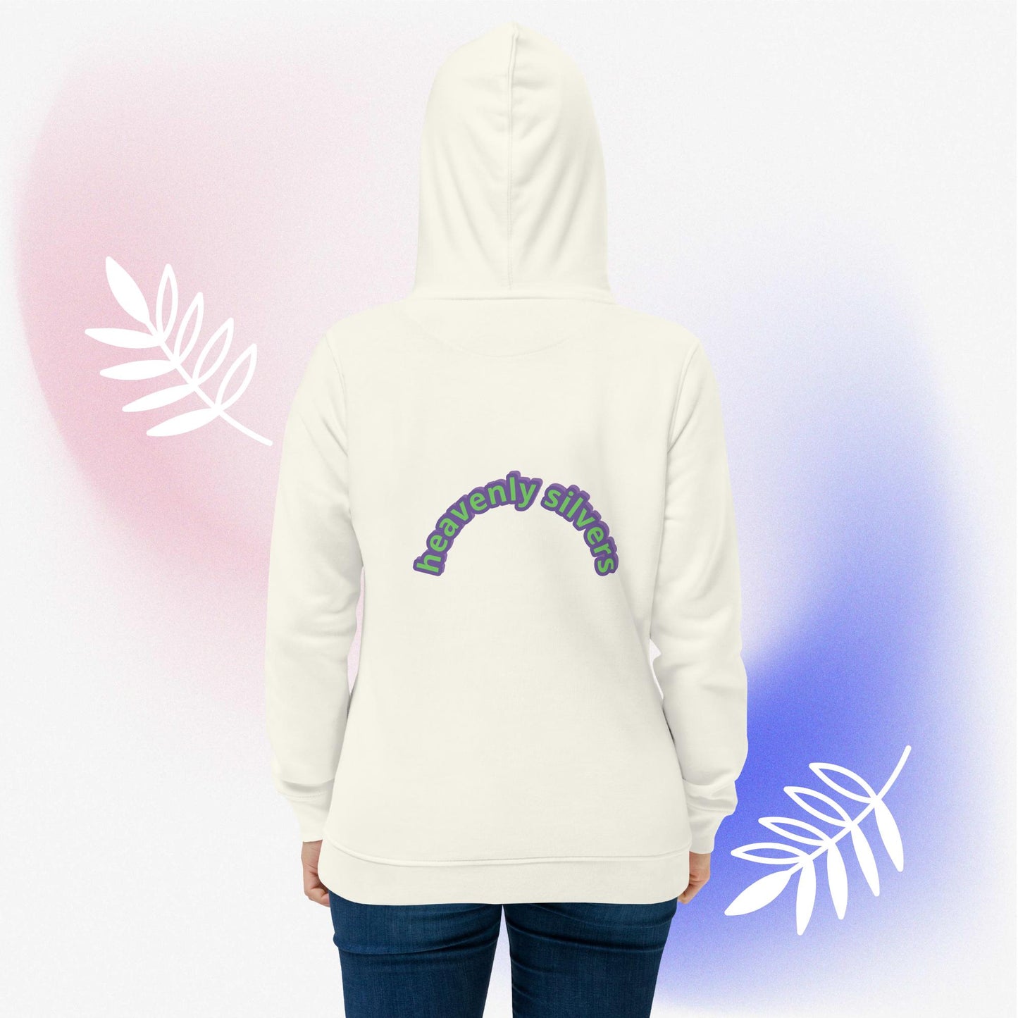 Women's eco fitted hoodie