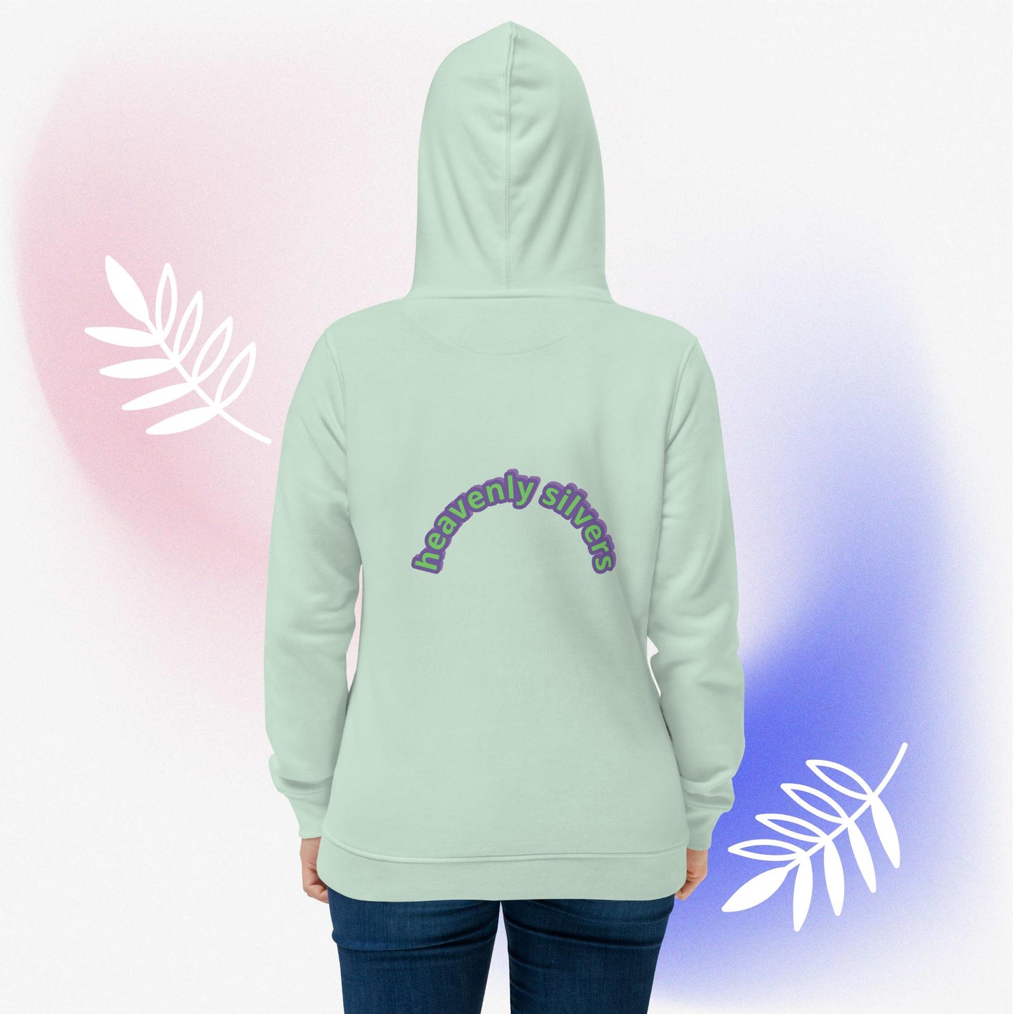 Women's eco fitted hoodie