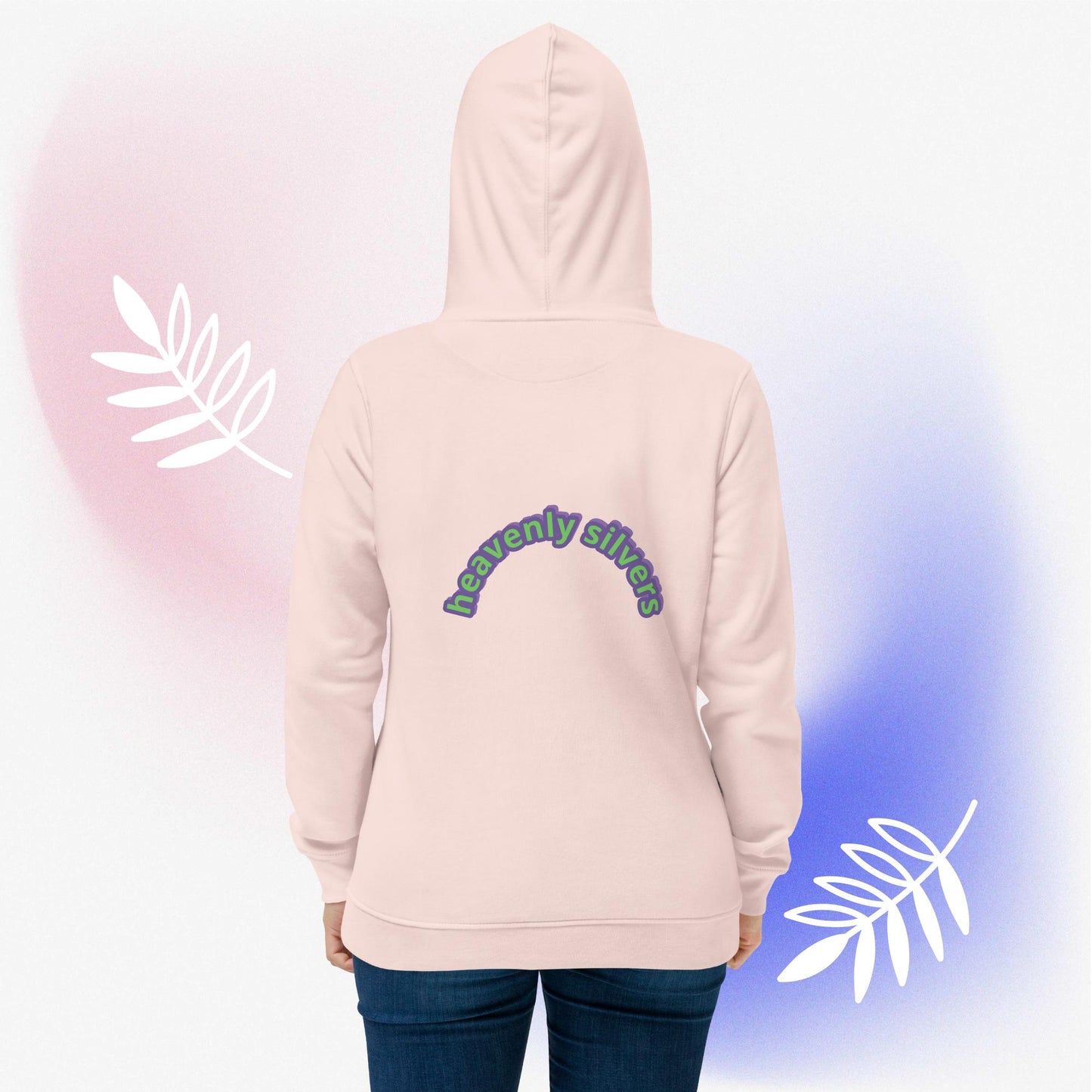 Women's eco fitted hoodie