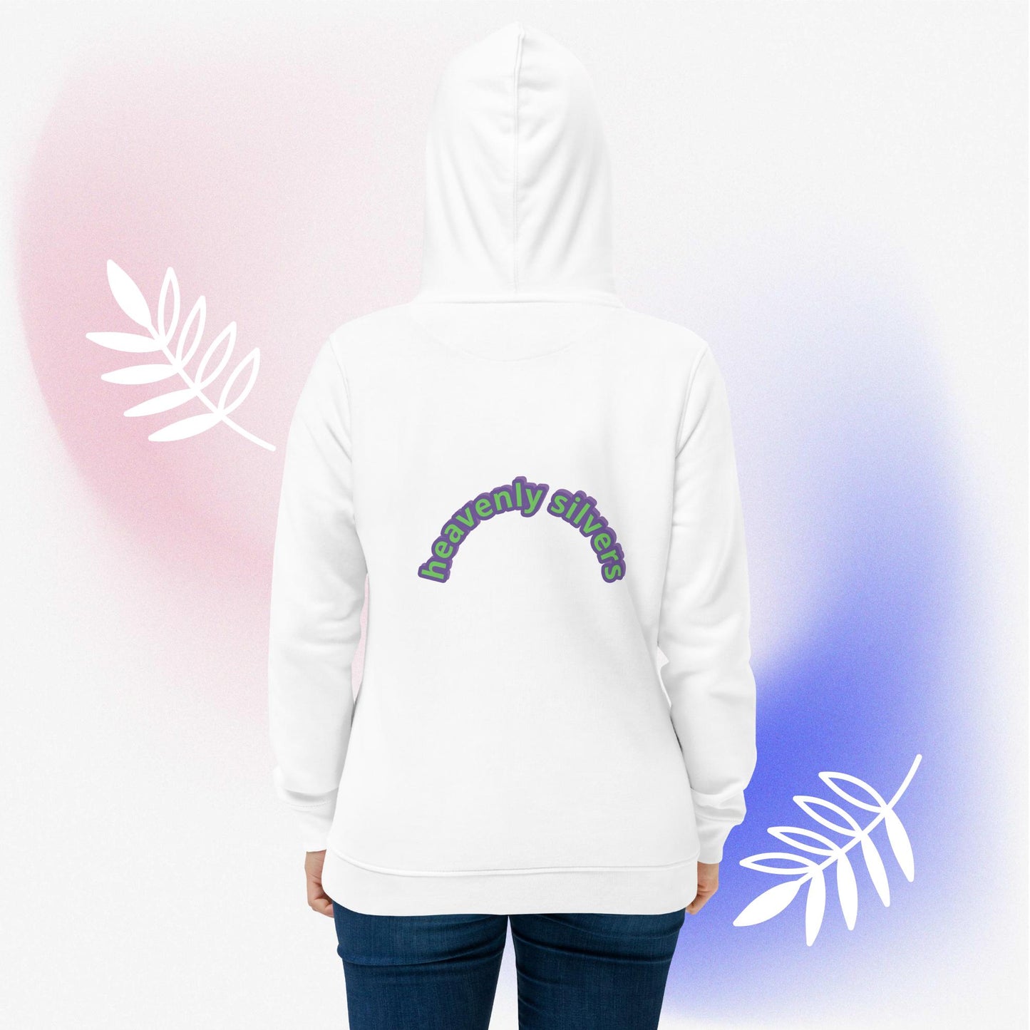 Women's eco fitted hoodie