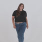Women's Embroidered Flowy Crop Tee Bella + Canvas 8882.mp4