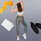 Kruisband-leggings met sakke