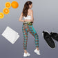 Kruisband-leggings met sakke