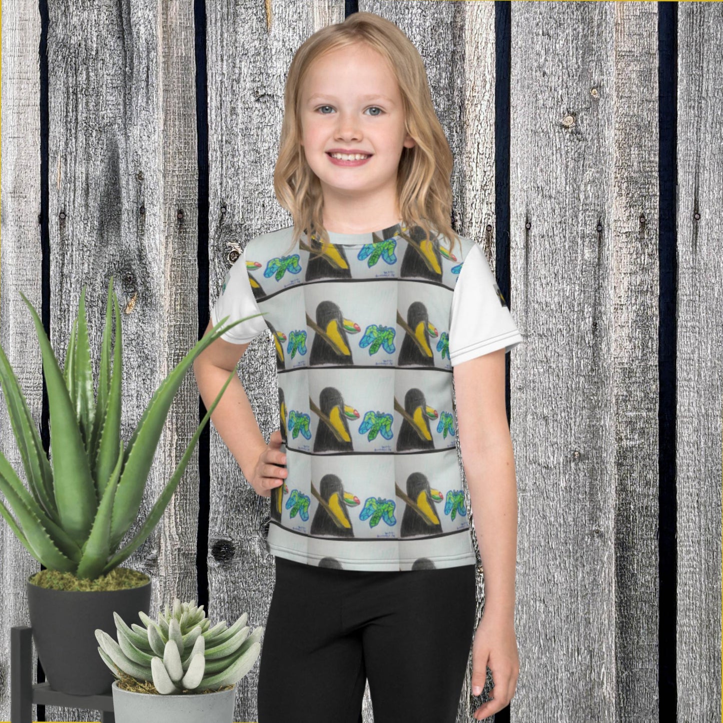 Kids crew neck t-shirt