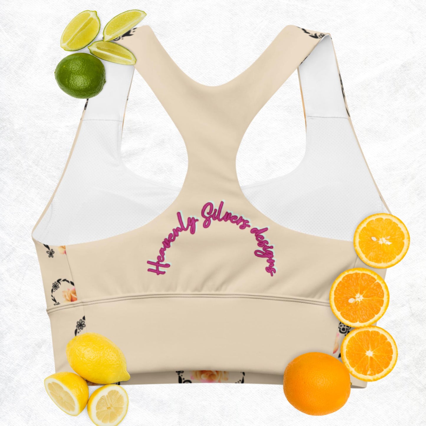 Longline sports bra