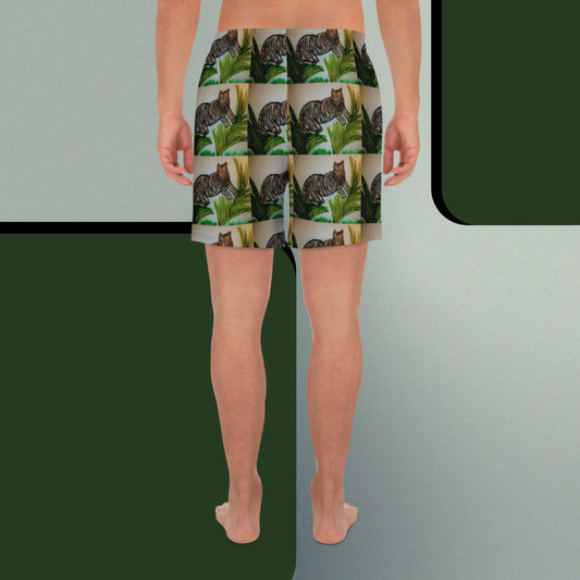 Men's Athletic Long Shorts