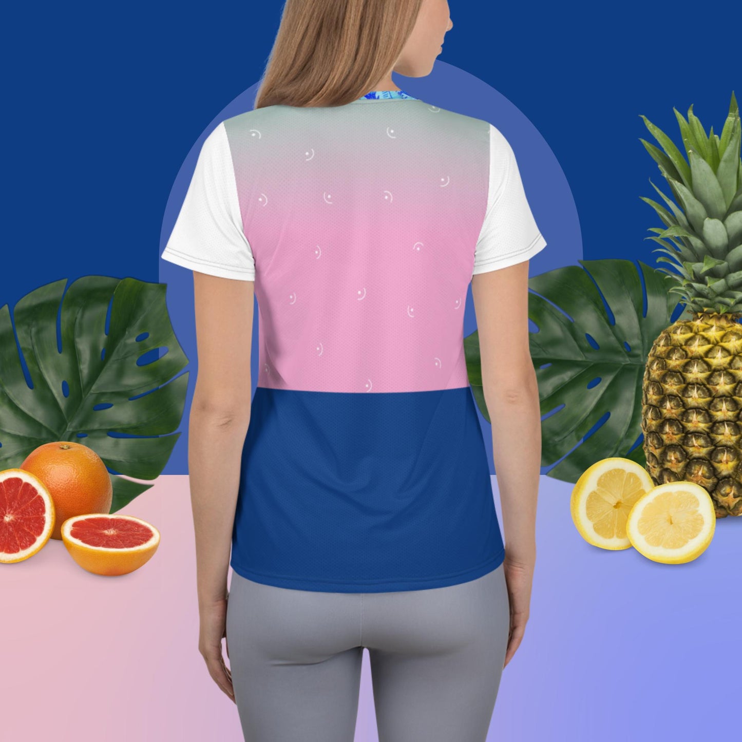 All-Over Print Women's Athletic T-shirt