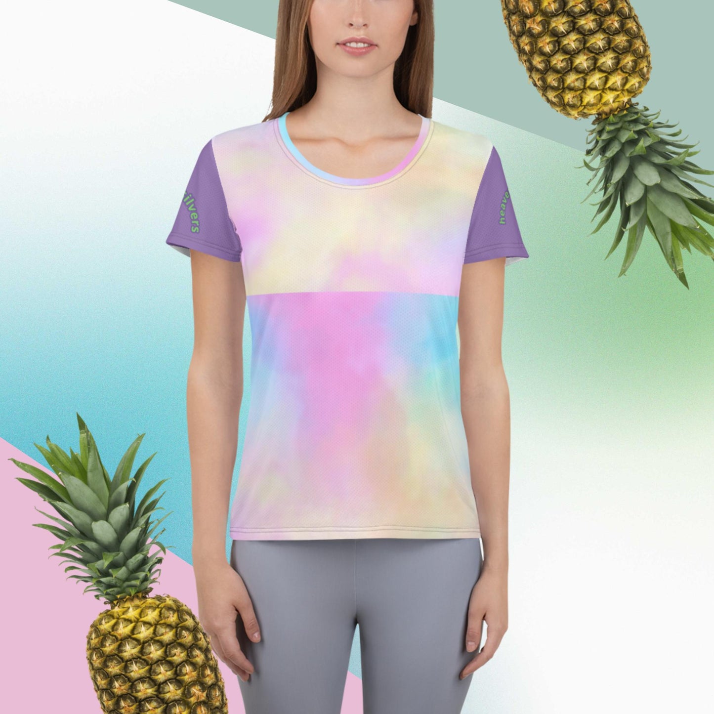 All-Over Print Women's Athletic T-shirt