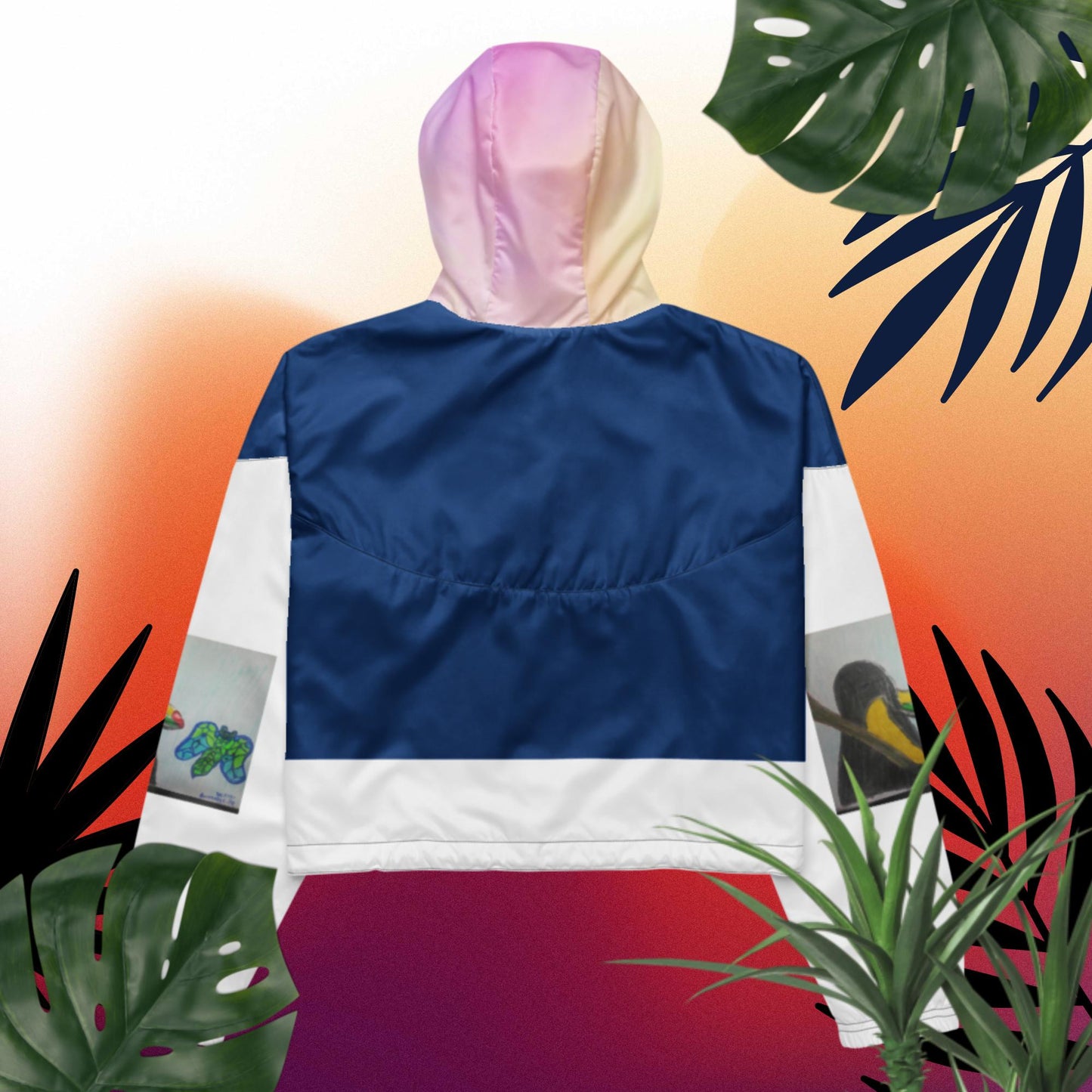 Women’s cropped windbreaker