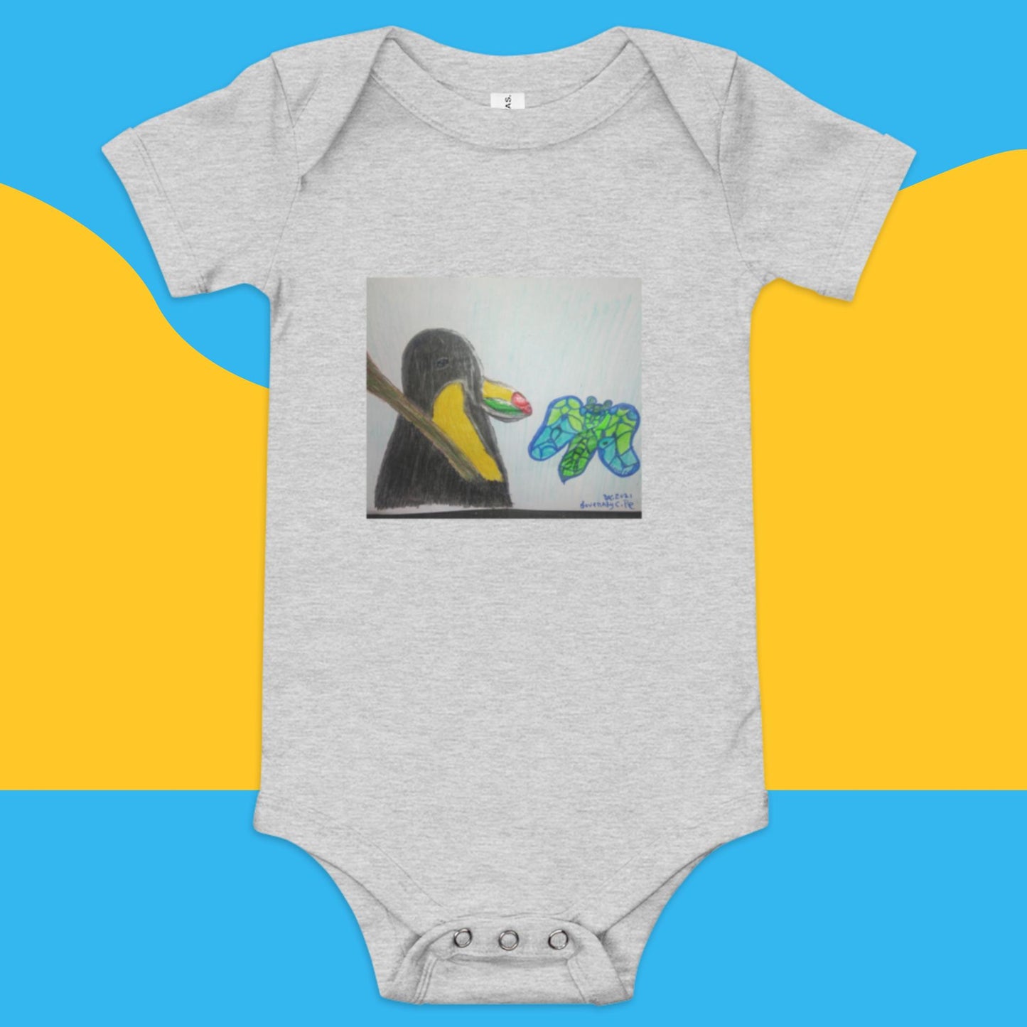 Baby short sleeve one piece