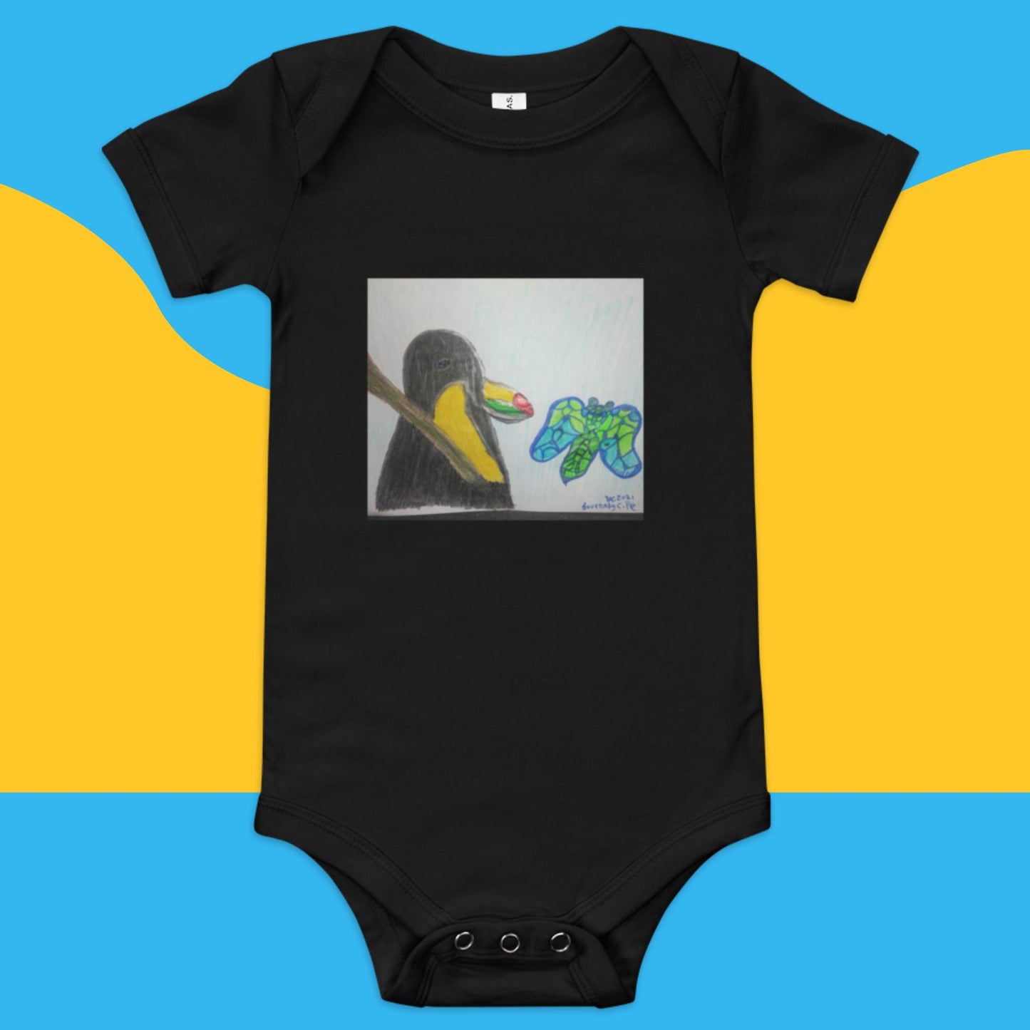 Baby short sleeve one piece
