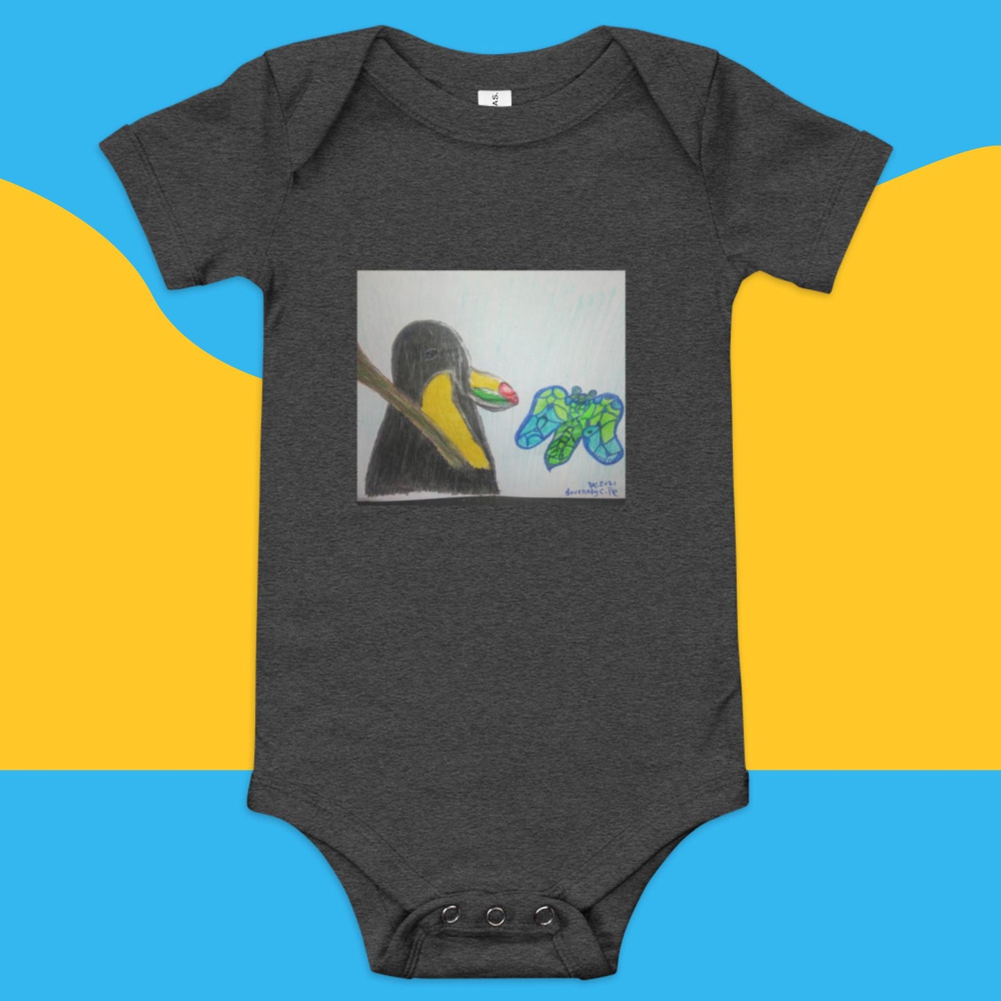 Baby short sleeve one piece