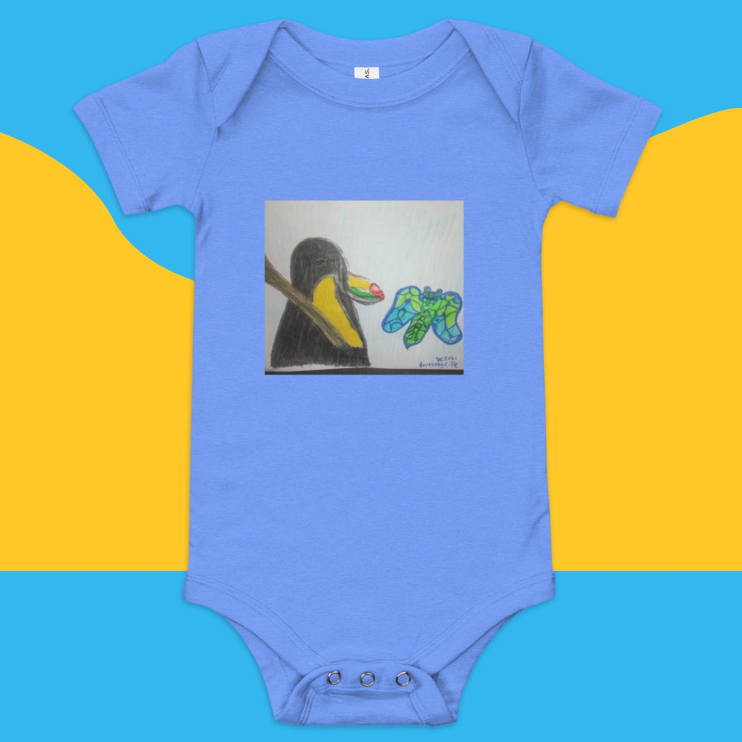Baby short sleeve one piece