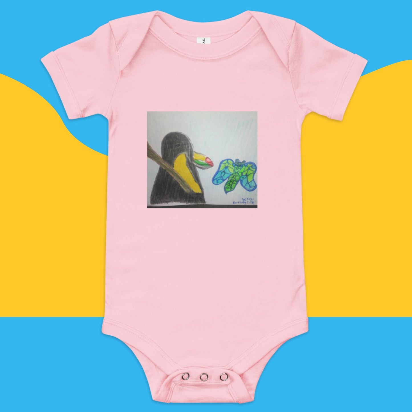 Baby short sleeve one piece