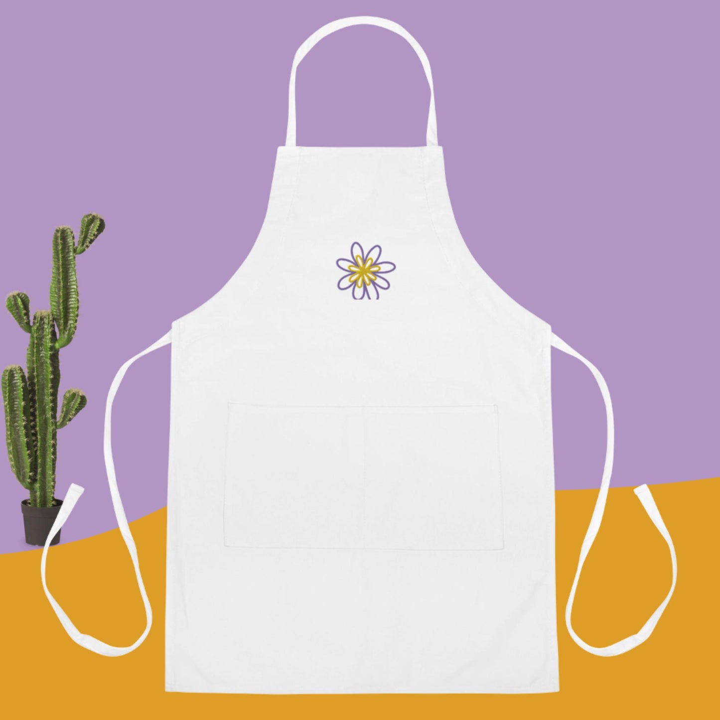 Embroidered Apron
