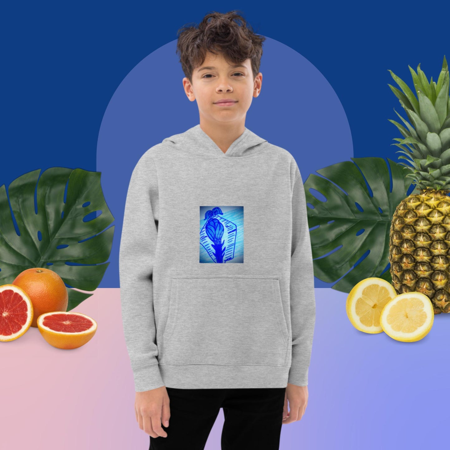 Kids fleece hoodie