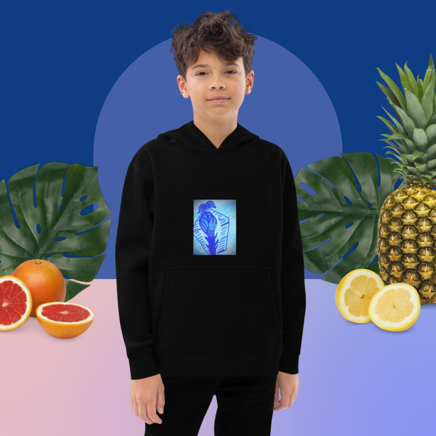 Kids fleece hoodie