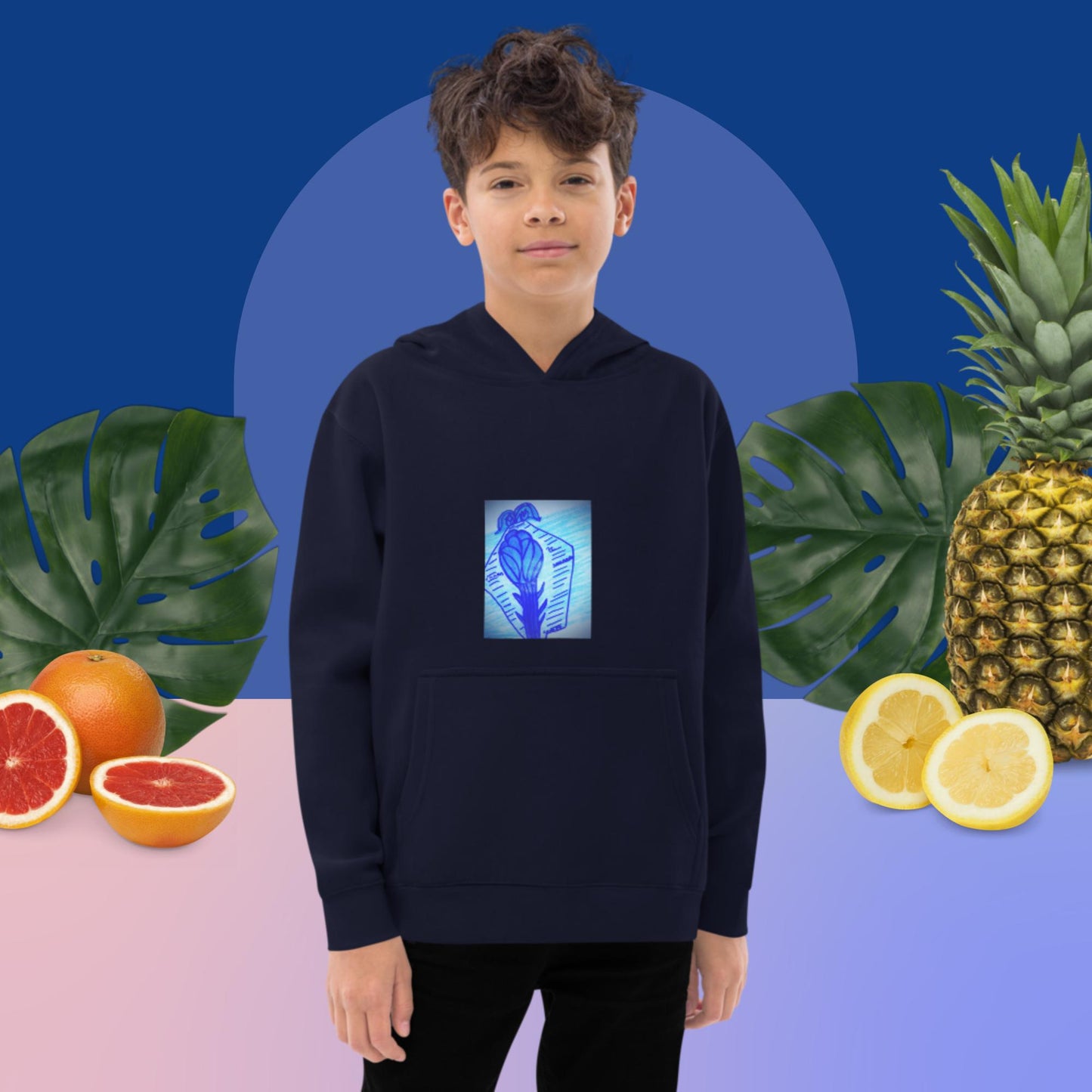 Kids fleece hoodie