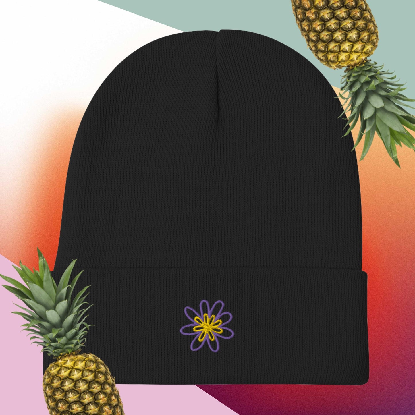 Embroidered Beanie