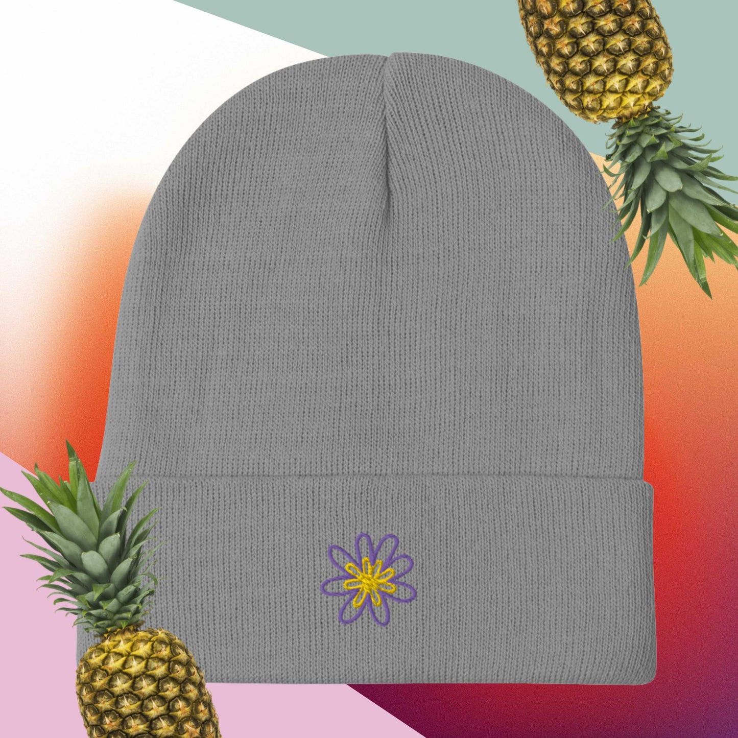 Embroidered Beanie