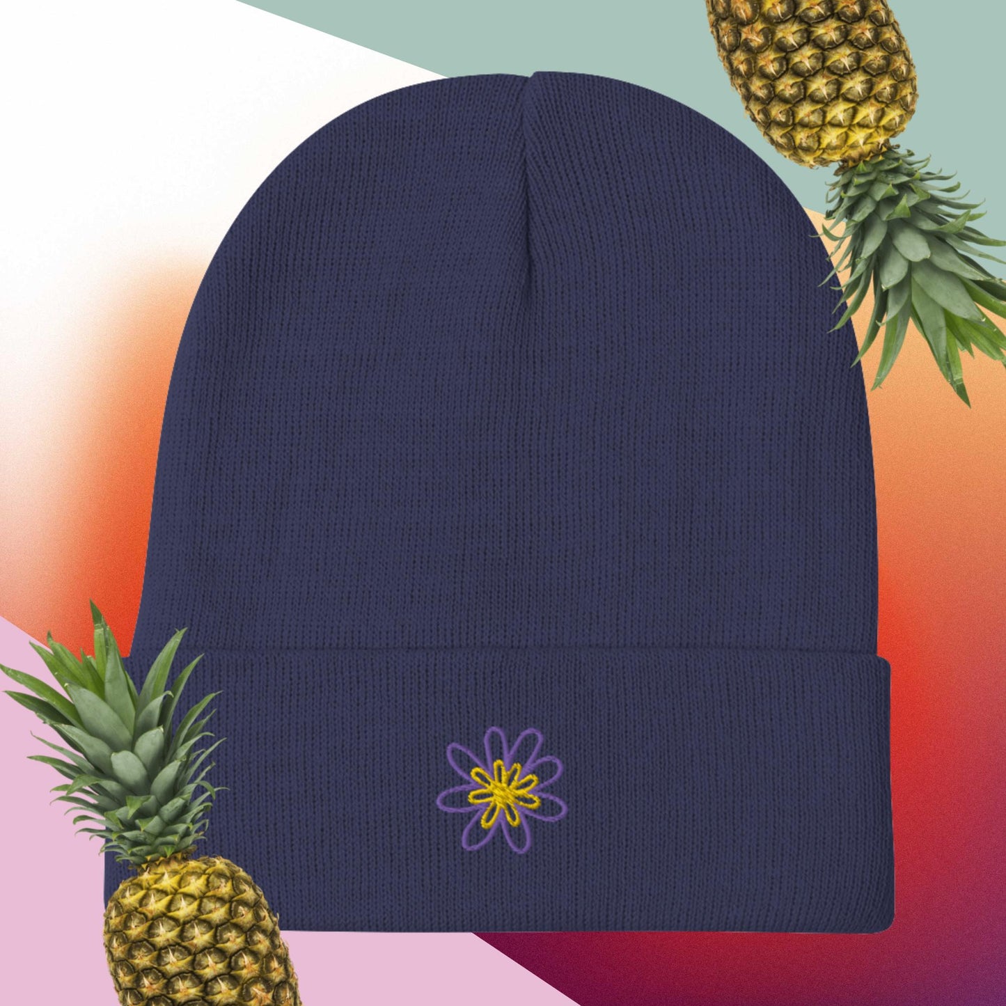 Embroidered Beanie