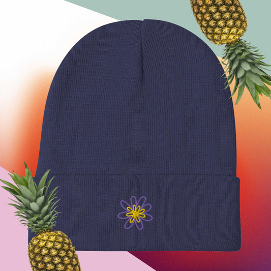 Embroidered Beanie