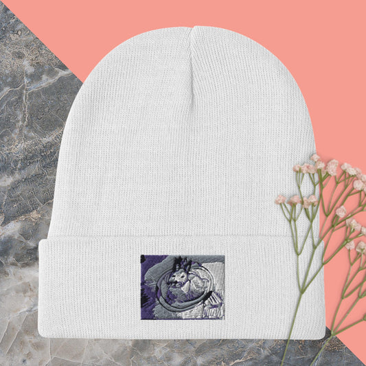 Embroidered Beanie