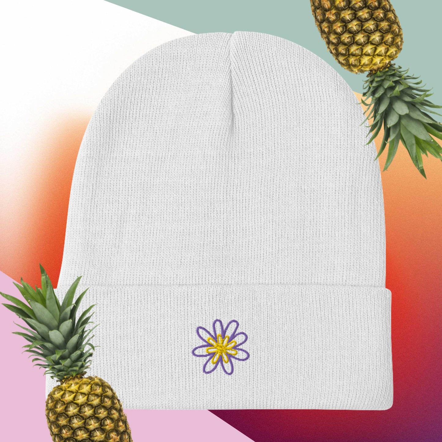 Embroidered Beanie