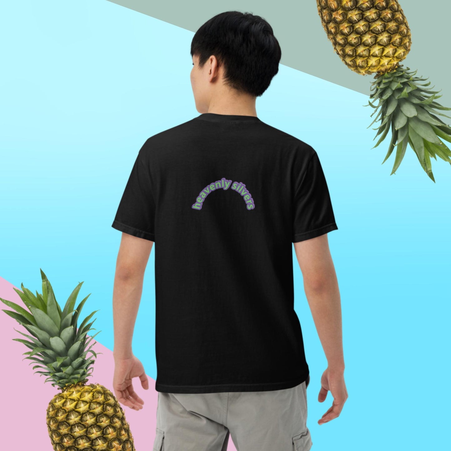 Men’s garment-dyed heavyweight t-shirt