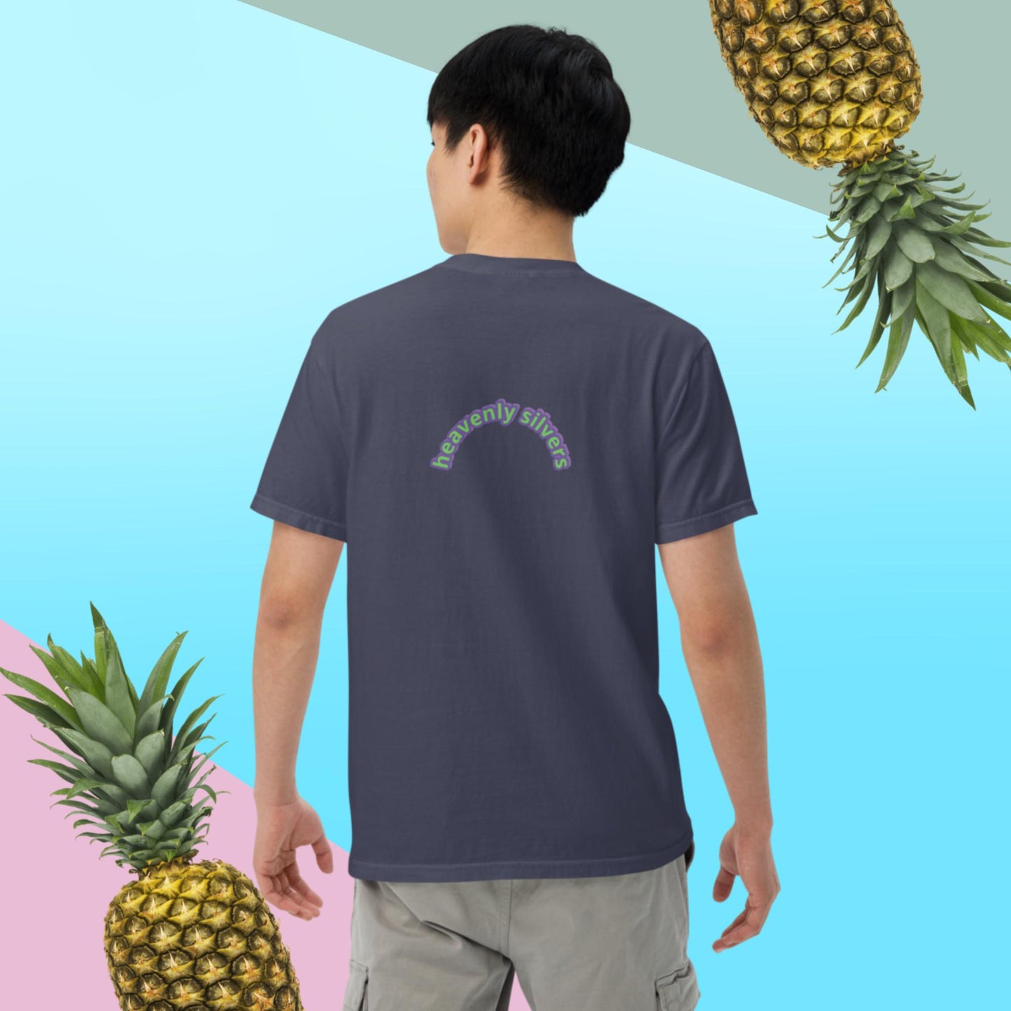 Men’s garment-dyed heavyweight t-shirt