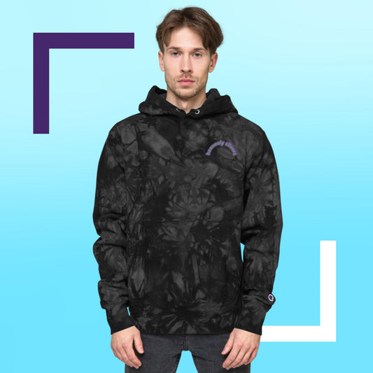 Unisex Champion tie-dye hoodie